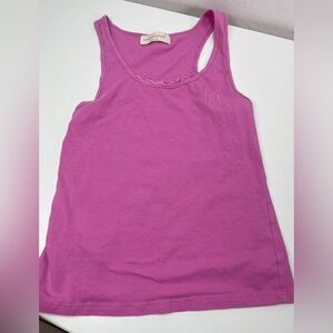 Peter Alexander Pink Baby Doll Tank Top Lace Women M Casual